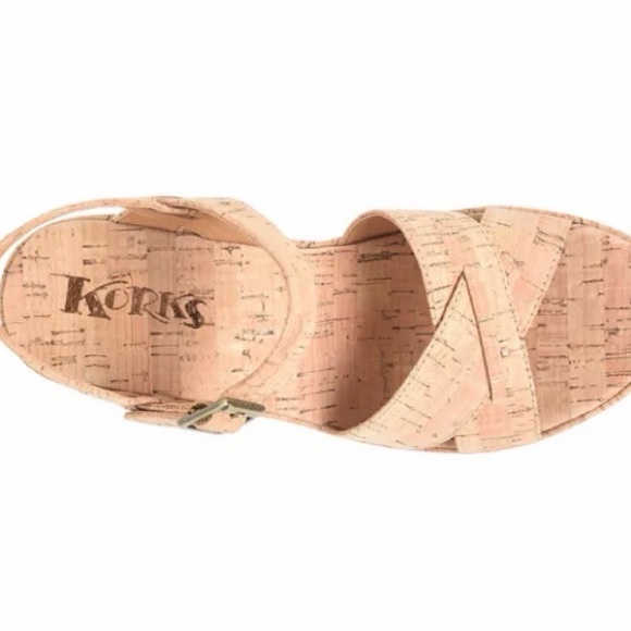 New Kork ease Denica Wedge Sandals - Picture 3 of 6